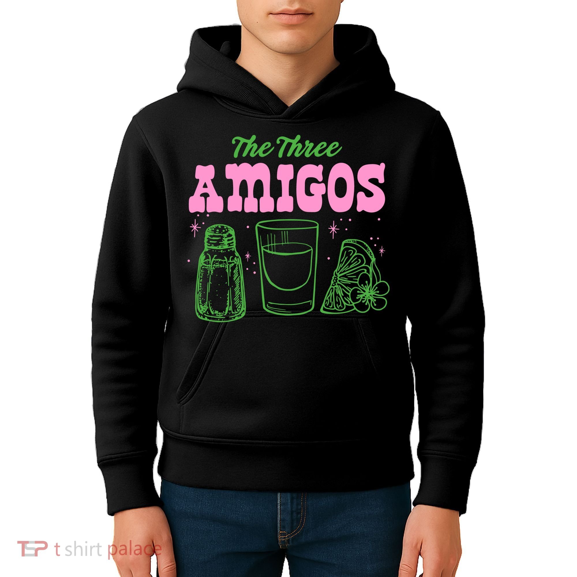 The Three Amigos Margarita Cocktail Kids Hoodie