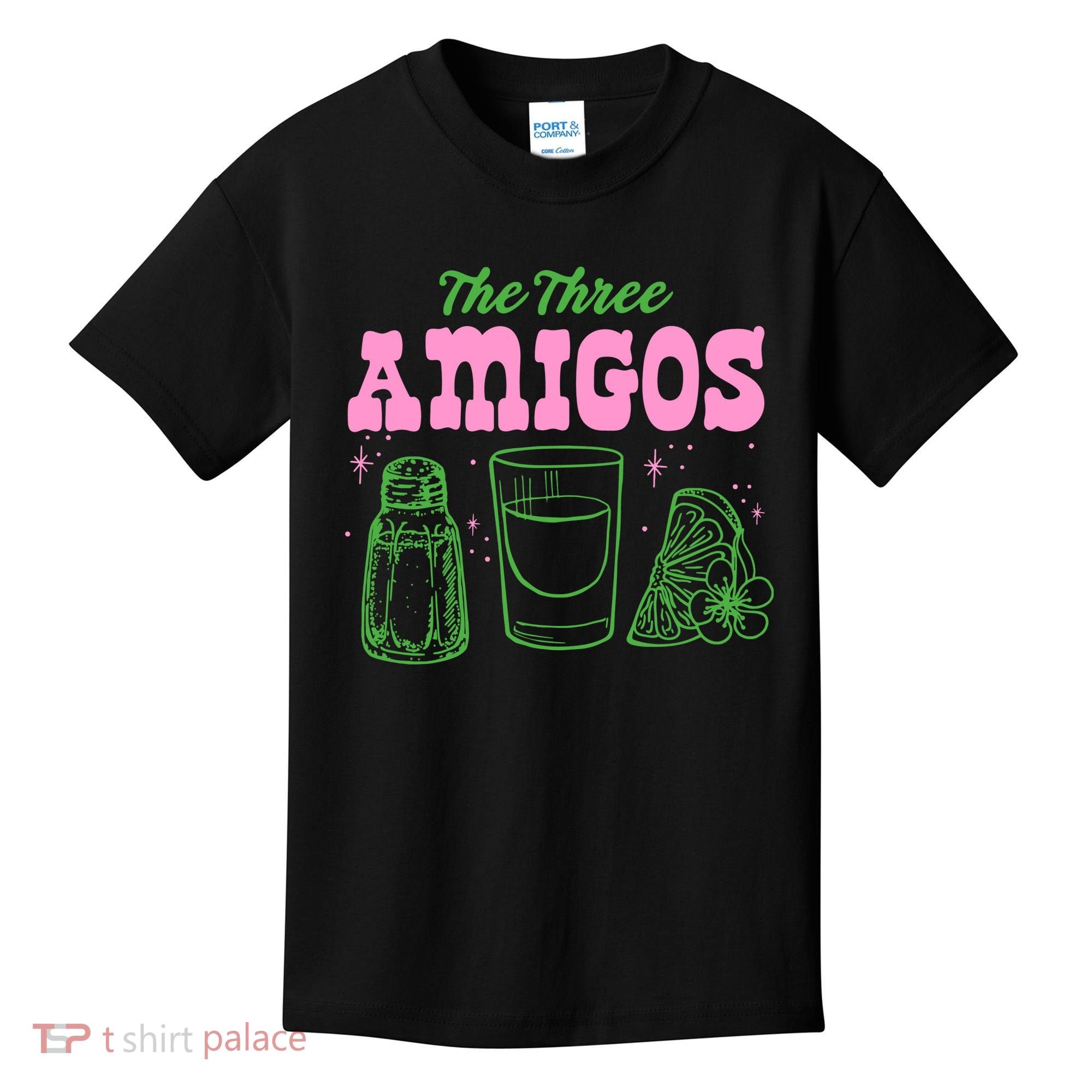 The Three Amigos Margarita Cocktail Kids T-Shirt