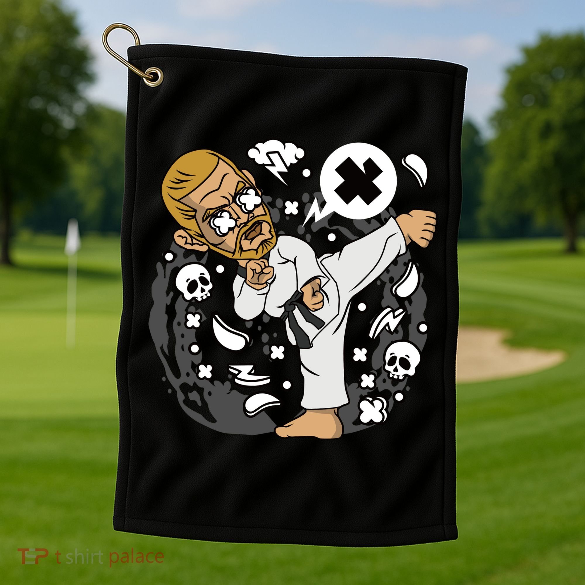 Taekwondo Golf Towel