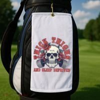 Thick Thighs And Sleep Deprived On Back Golf Towel thumb 2