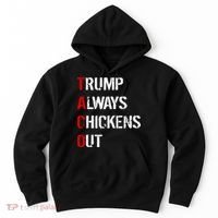 Taco Trump Always Chickens Out Hoodie thumb 0