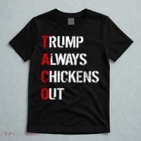 Taco Trump Always Chickens Out T-Shirt thumb 5