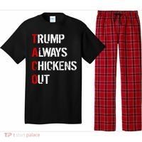 Taco Trump Always Chickens Out Pajama Set thumb 0