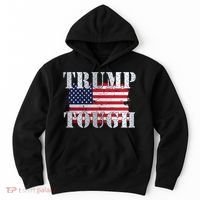 Trump Tough American Flag Hoodie thumb 0