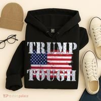 Trump Tough American Flag Hoodie thumb 4