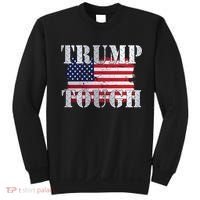 Trump Tough American Flag Sweatshirt thumb 0