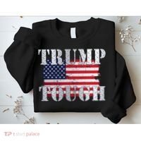 Trump Tough American Flag Sweatshirt thumb 2
