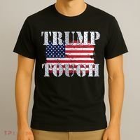 Trump Tough American Flag T-Shirt thumb 3