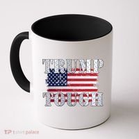 Trump Tough American Flag Coffee Mug thumb 0