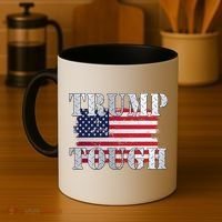 Trump Tough American Flag Coffee Mug thumb 4