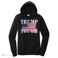 Trump Tough American Flag Women's Hoodie thumb 0