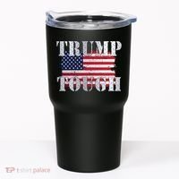 Trump Tough American Flag Tumbler thumb 0
