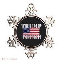 Trump Tough American Flag Ornament thumb 0