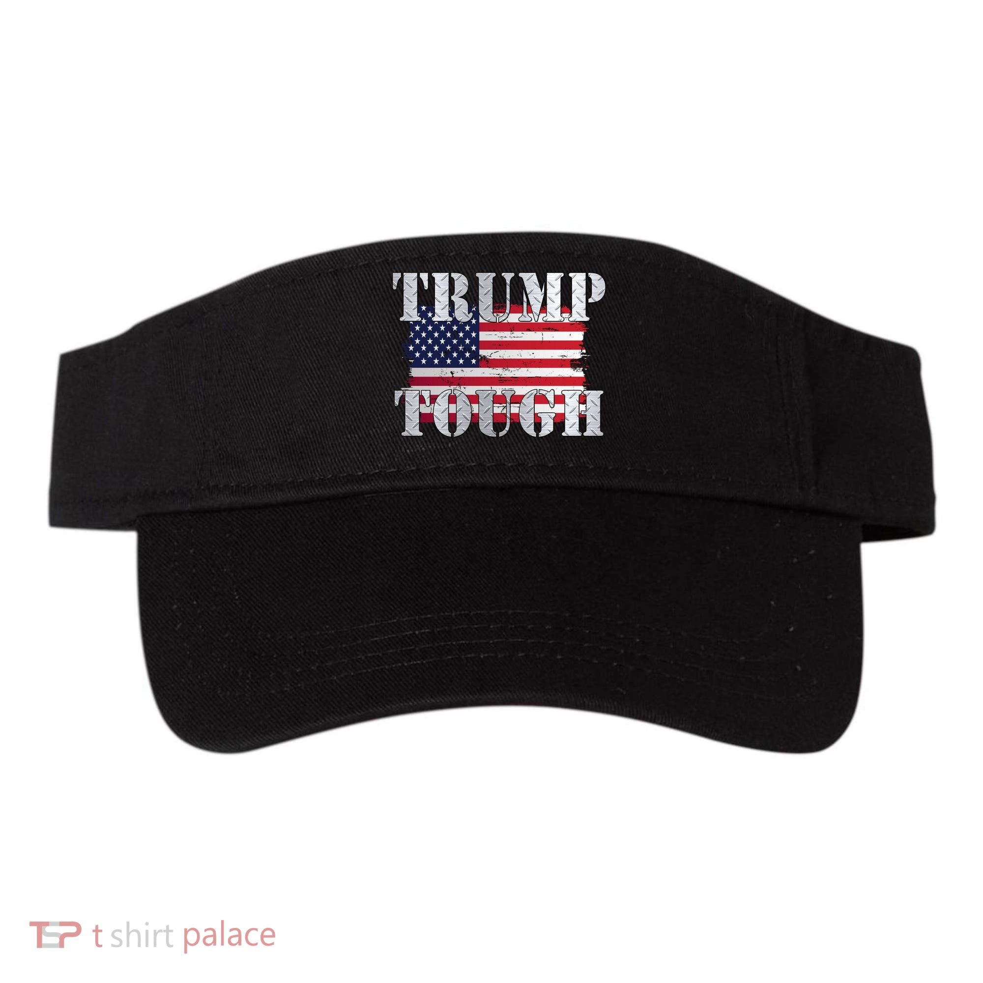 Trump Tough American Flag Visor