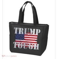 Trump Tough American Flag Tote Bag thumb 3