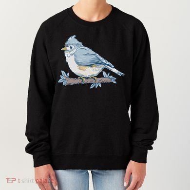 Tufted Titmouse Bird Cute Gift Women's Sweatshirt