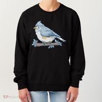 Tufted Titmouse Bird Cute Gift Women's Sweatshirt thumb 0