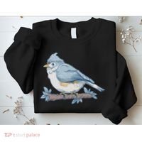Tufted Titmouse Bird Cute Gift Sweatshirt thumb 2
