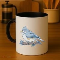 Tufted Titmouse Bird Cute Gift Coffee Mug thumb 4
