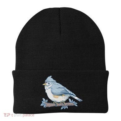 Tufted Titmouse Bird Cute Gift Beanie