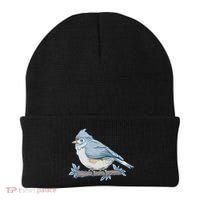 Tufted Titmouse Bird Cute Gift Beanie thumb 0