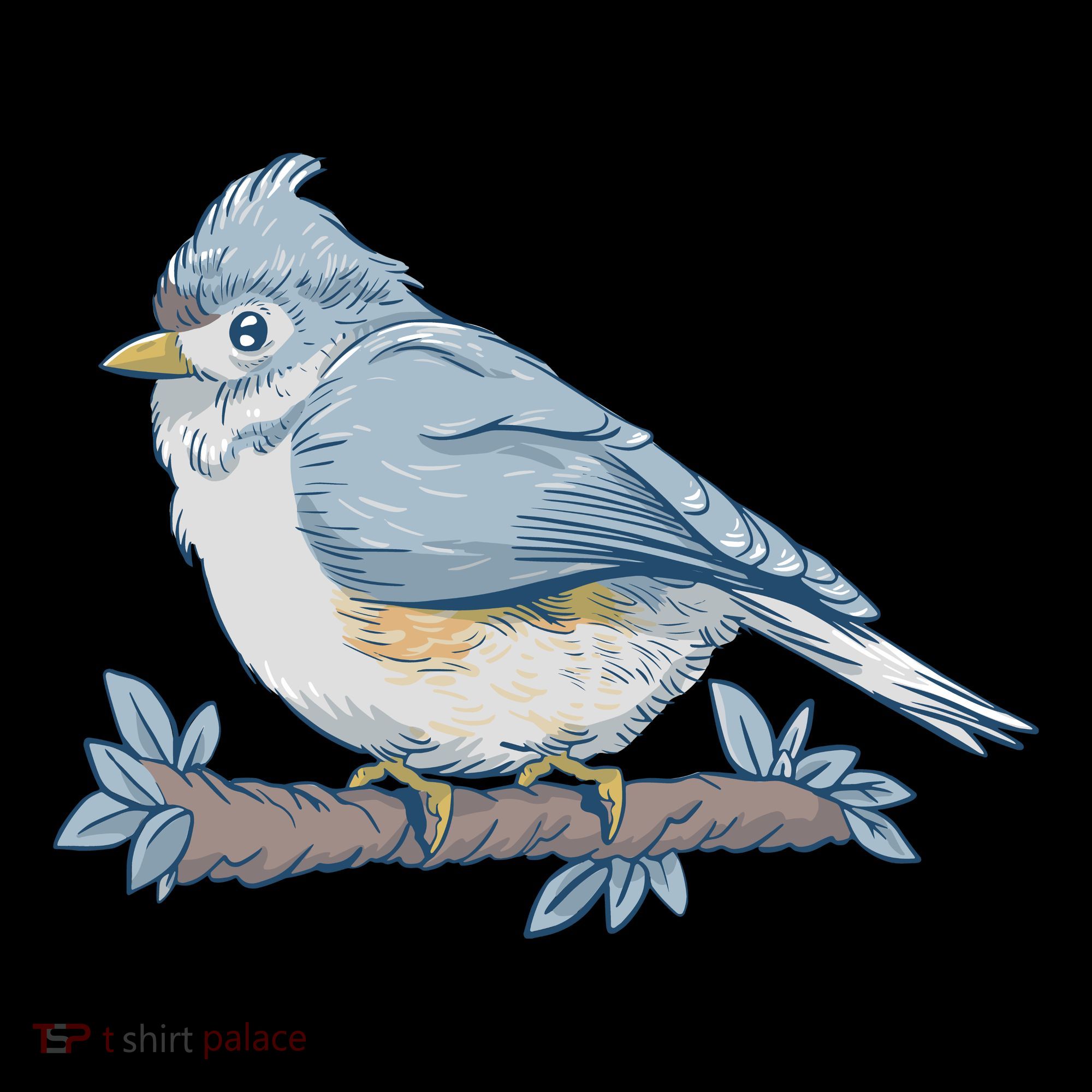 Tufted Titmouse Bird Cute Gift Women's Hoodie