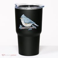 Tufted Titmouse Bird Cute Gift Tumbler thumb 0