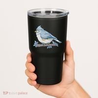 Tufted Titmouse Bird Cute Gift Tumbler thumb 2
