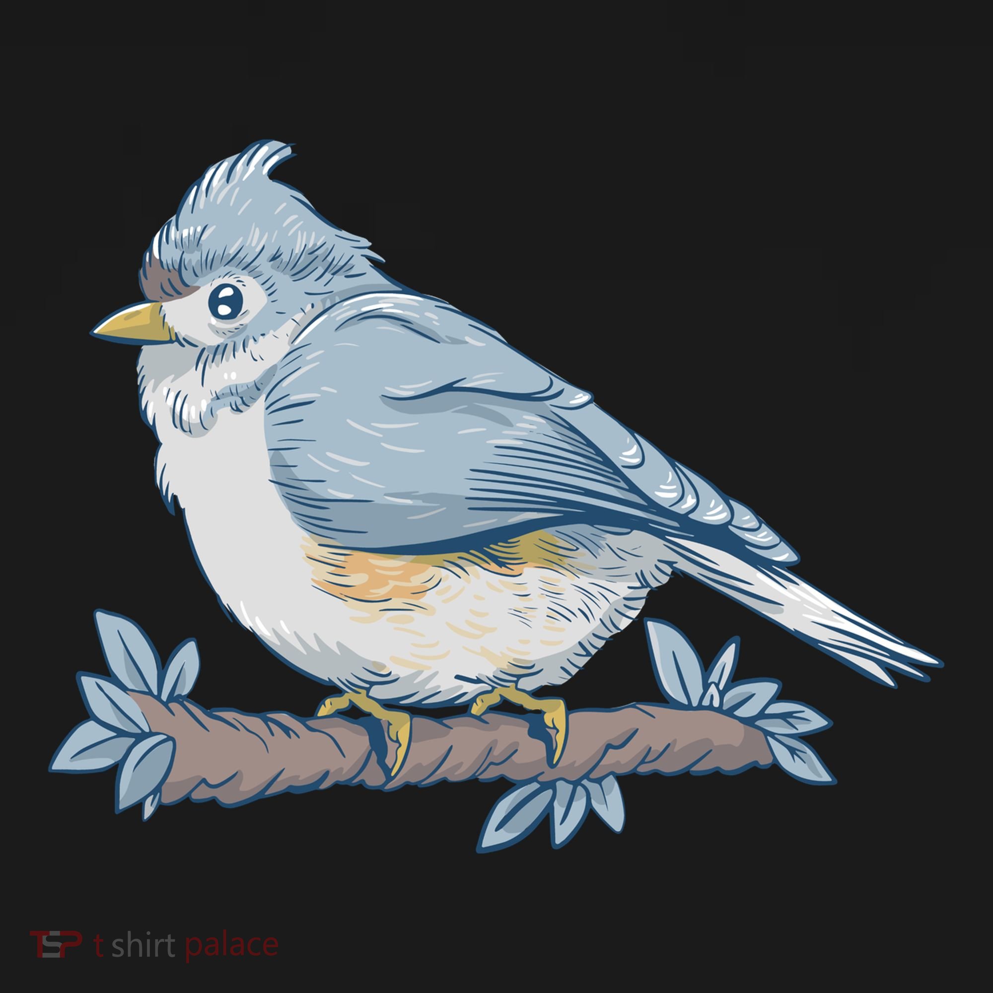 Tufted Titmouse Bird Cute Gift Ornament