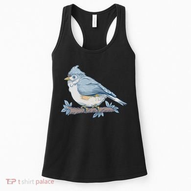 Tufted Titmouse Bird Cute Gift Women's Tank Top
