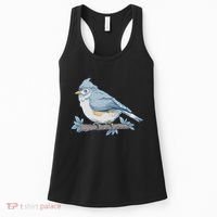 Tufted Titmouse Bird Cute Gift Women's Tank Top thumb 0