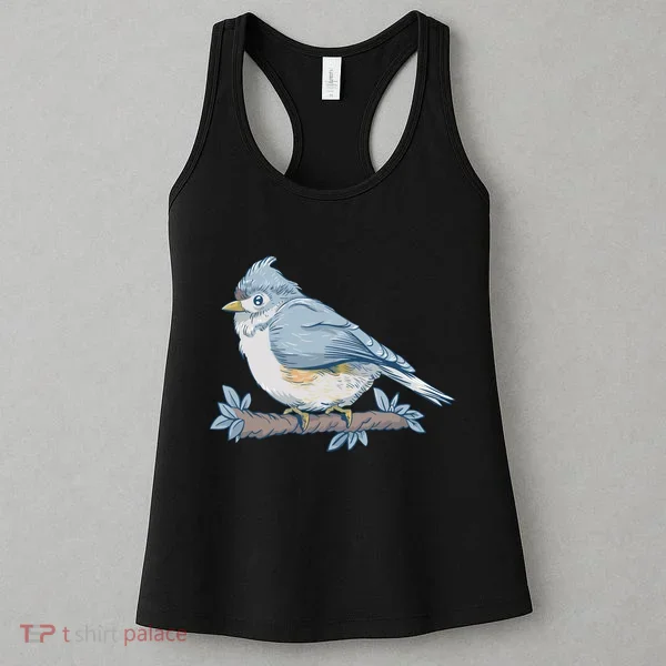 Tufted Titmouse Bird Cute Gift Women's Tank Top