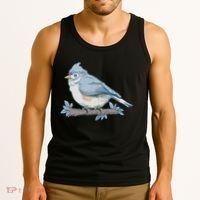 Tufted Titmouse Bird Cute Gift Tank Top thumb 3