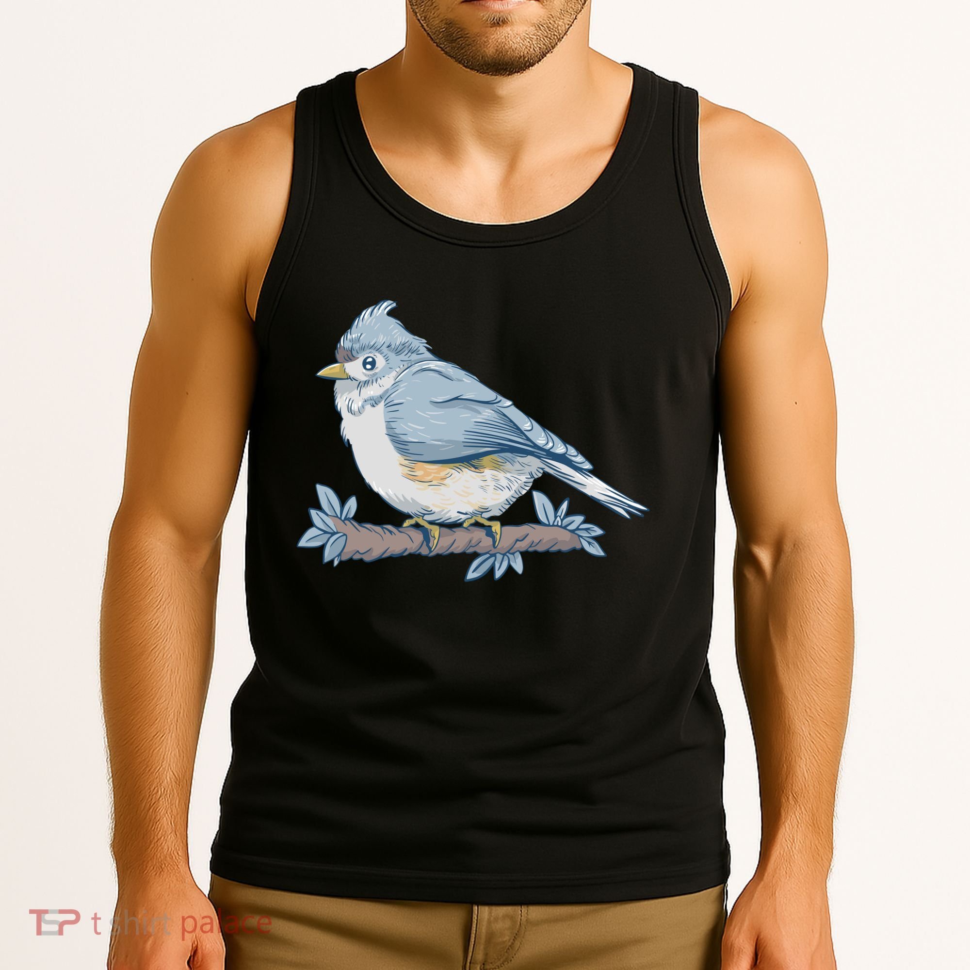 Tufted Titmouse Bird Cute Gift Tank Top