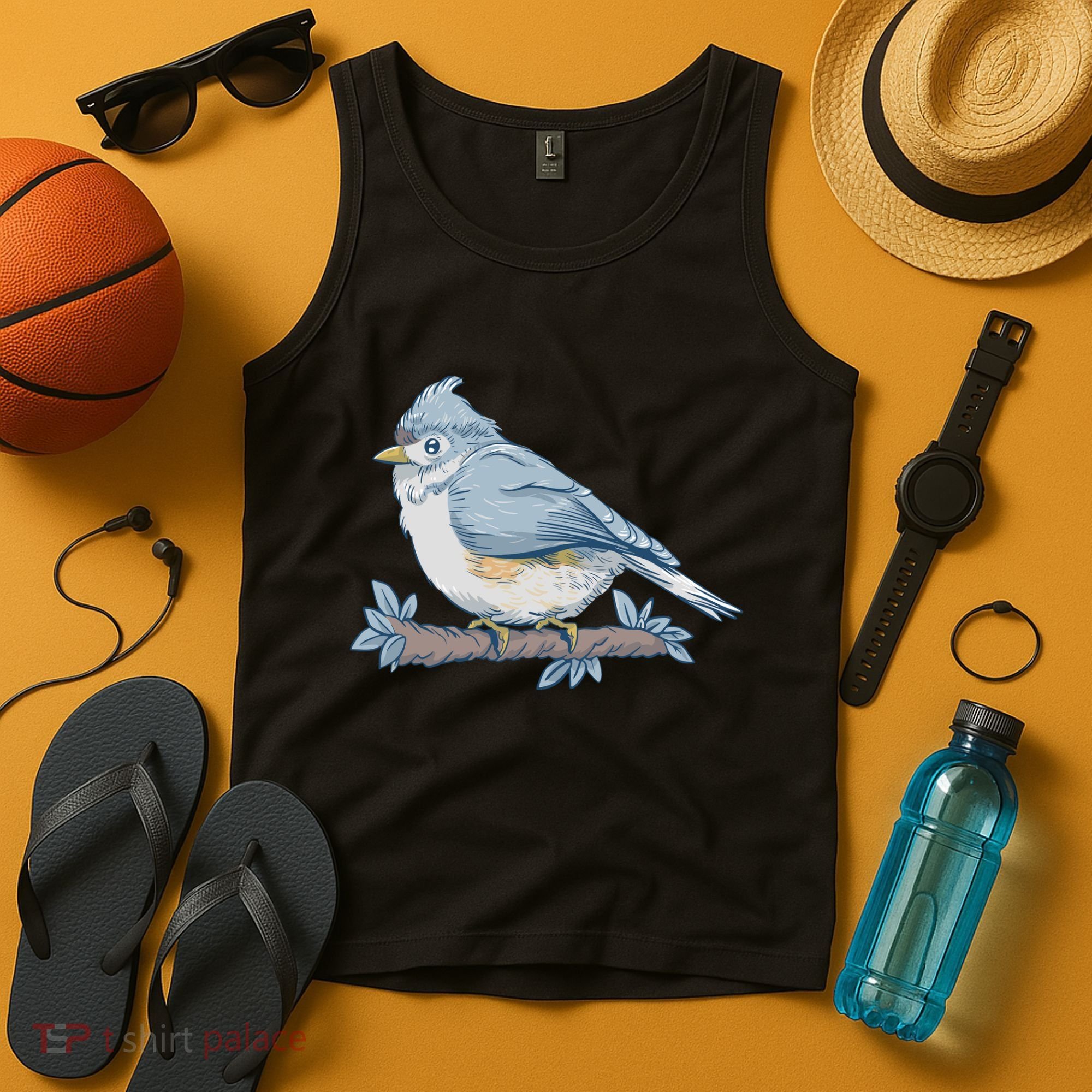 Tufted Titmouse Bird Cute Gift Tank Top