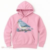 Tufted Titmouse Bird Cute Gift Hoodie thumb 0