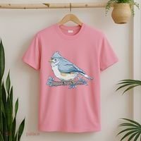 Tufted Titmouse Bird Cute Gift T-Shirt thumb 2