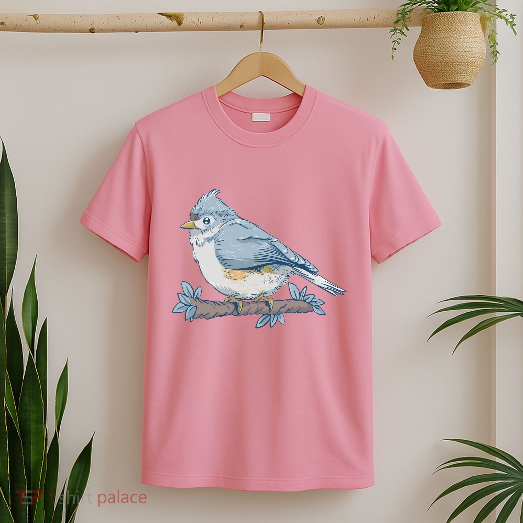 Tufted Titmouse Bird Cute Gift T-Shirt