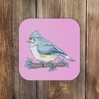 Tufted Titmouse Bird Cute Gift Coaster thumb 0