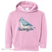 Tufted Titmouse Bird Cute Gift Toddler Hoodie thumb 0