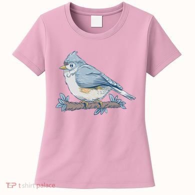 Tufted Titmouse Bird Cute Gift Women's T-Shirt