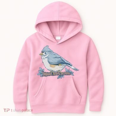 Tufted Titmouse Bird Cute Gift Kids Hoodie