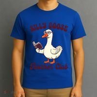 Teacher Teaching Back To School Silly Goose Teacher Club Gift T-Shirt thumb 3