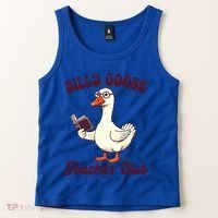 Teacher Teaching Back To School Silly Goose Teacher Club Gift Tank Top thumb 2