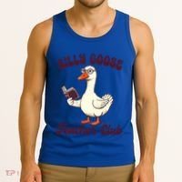 Teacher Teaching Back To School Silly Goose Teacher Club Gift Tank Top thumb 3