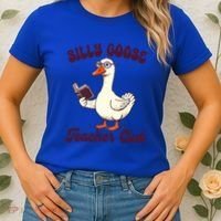 Teacher Teaching Back To School Silly Goose Teacher Club Gift Women's T-Shirt thumb 2