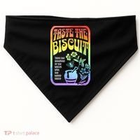 Taste The Biscuit Taste The Goodness USA-Made Doggie Bandana thumb 0