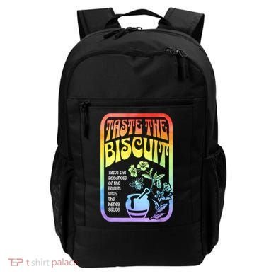 Taste The Biscuit Taste The Goodness Backpack