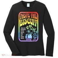 Taste The Biscuit Taste The Goodness Women's Long Sleeve Shirt thumb 0