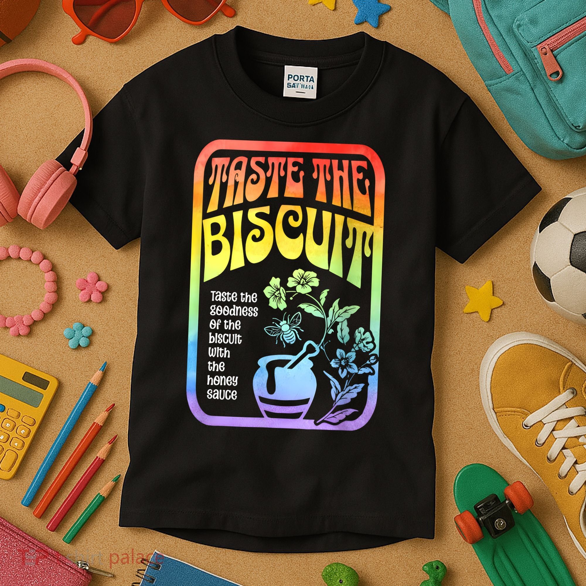 Taste The Biscuit Taste The Goodness Kids T-Shirt